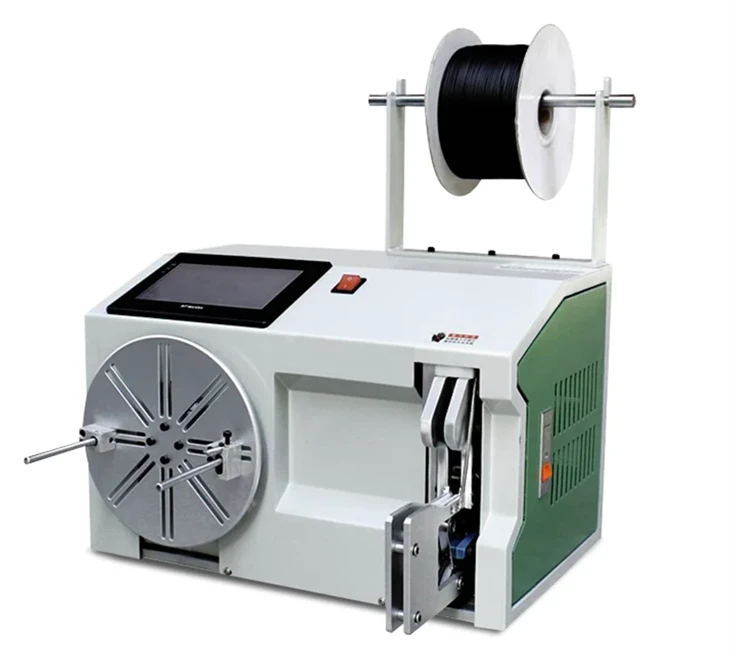 Automatic Cable Winding And Binding Machine